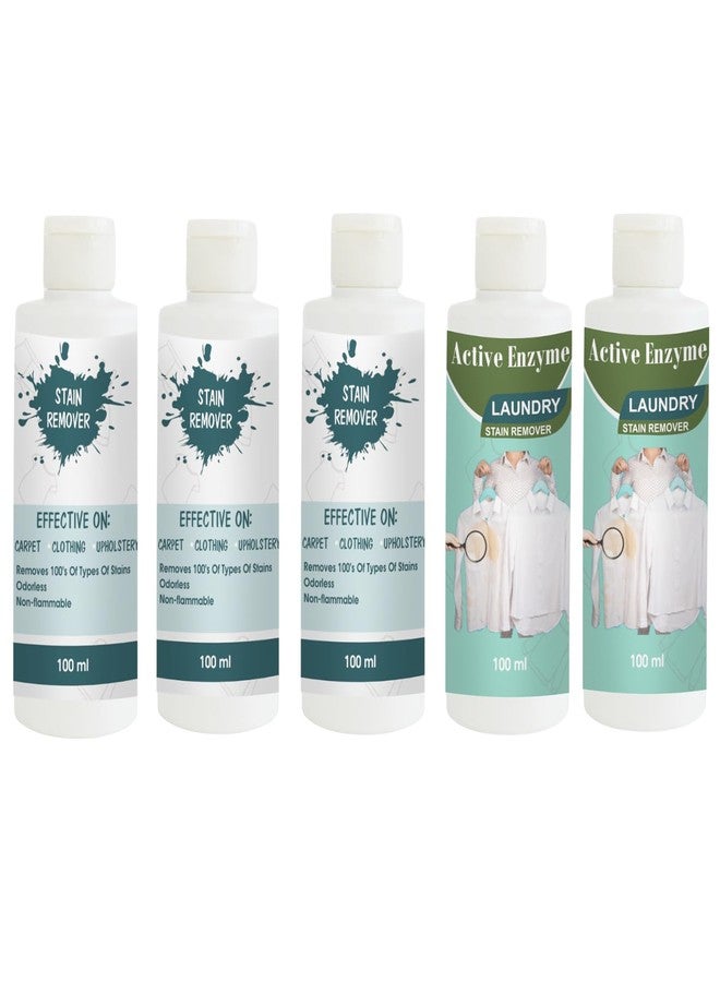 TOOVUS Stain Remover Combo Pack of Sky (Pack of 3), Pista and Pista Stain Remover | Multi-Surface Cleaning Solution for Clothes, Fabrics, Upholstery (100 g Each) - Image 1